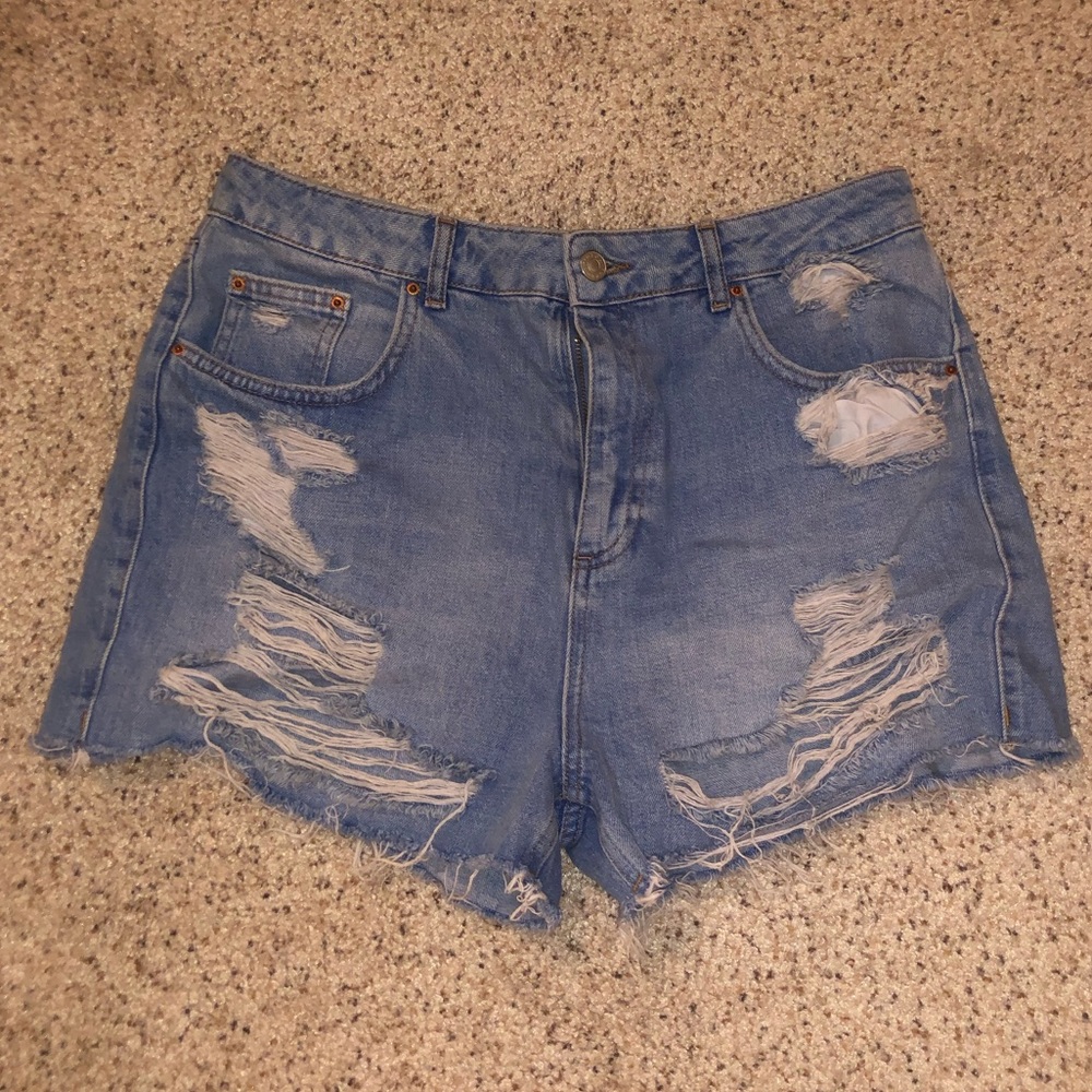 Topshop mom jeans